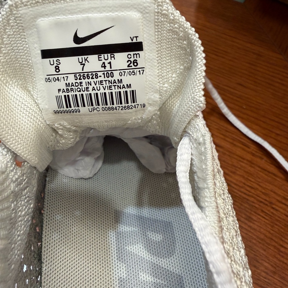Nike Flyknit Racer Sneakers with Black Bow Detail - Picture 2 of 5